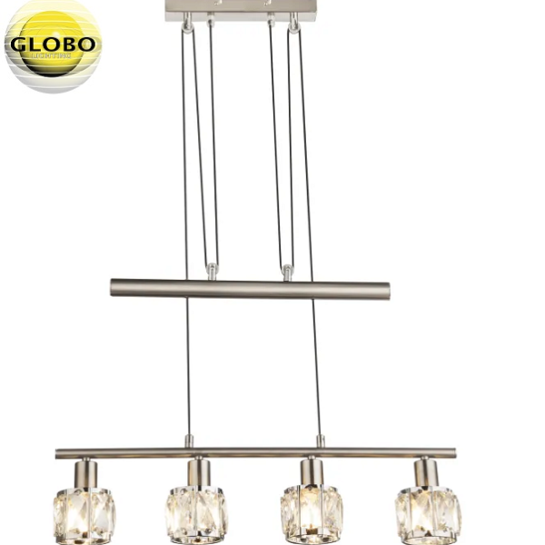 KRISTALNI LESTENEC KRIS 600 mm E14 4X40W