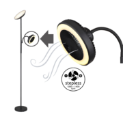 STOJEČI VENTILATOR Z LED SVETILKO DAVYD 20W 2700K DO 6500K STOJEČI VENTILATOR Z LED SVETILKO DAVYD 20W 2700K DO 6500K