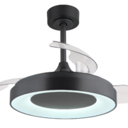 STROPNI VENTILATOR Z RGB LED SVETILKO ELINA 40W 2700K DO 6500K+RGB