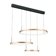 ZATEMNILNI VISEČI LED LESTENEC SPHERE 1120 mm 85W 3000K