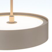 ZATEMNILNI VISEČI DIREKTNO-INDIREKTNI LED LESTENEC TEIDE 1100 mm 72W 2700K