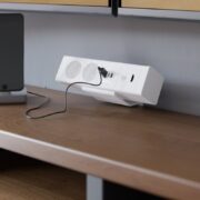 NADGRADNA VTIČNICA 2 X ŠUKO+1 X USB A+1 X USB C+1 X HDMI+ 1 X TELEFON BELA ALI ČRNA