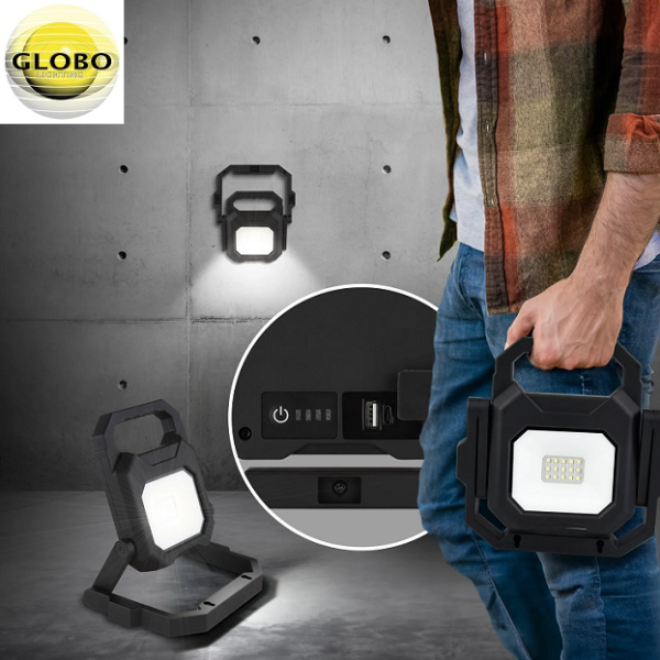 AKUMULATORSKI LED REFLEKTOR BRIAN 6W 4000K IP54