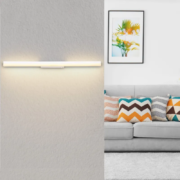 STENSKA LED SVETILKA SALLO 600 mm 12W 3000K/6000K BELA ALI ČRNA