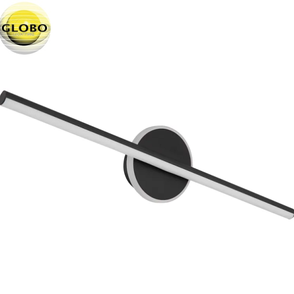 STENSKA LED SVETILKA PEPE 608 mm 10W 4000K IP44 SREBRNA ALI ČRNA