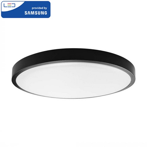 vodotesna-zunanja-led-svetilka-plafonjera-za-kopalnico-okrogla-ip44-črna