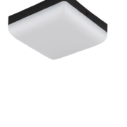 LED SVETILKA MATTHEW 300X300 mm 18W BELA ALI ČRNA