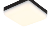 LED SVETILKA MATTHEW 300X300 mm 18W BELA ALI ČRNA