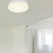 LED SVETILKA MATTHEW fi 300 mm 18W BELA ALI ČRNA