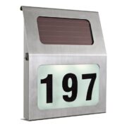 SOLARNA LED SVETILKA HIŠNA ŠTEVILKA ORIMINI 2X0,06W 4000K