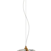 KRISTALNA VISEČA LED SVETILKA VIRINA fi 280 mm 6W 3000K