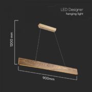 VISEČA LED SVETILKA 900 mm 24W 3000K