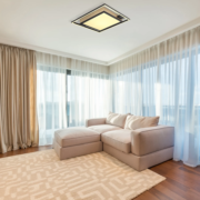 STROPNA ZATEMNILNA LED SVETILKA JORRY 400X400 mm 40W 3000K DO 6500K Z DALJINSKIM UPRAVLJANJEM