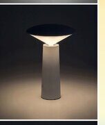 AKUMULATORSKA TOUCH ZATEMNILNA NAMIZNA SVETILKA POLPERRO 210 mm 3W 2800K DO 6500K IP44 ČRNA ALI BELA