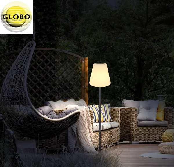 SOLARNA+AKUMULATORSKA NAMIZNA/STOJEČA RGB LED SVETILKA 700-1500 mm 32X0,1W+9X0,1W RGB Z DALJINSKIM UPRAVLJANJEM