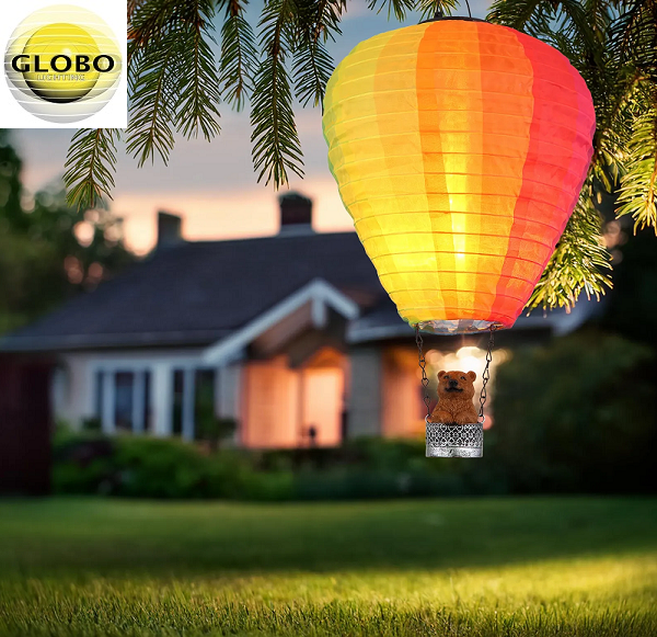 SOLARNA LED VISEČA SVETILKA 24X0,06W 1800K BALON