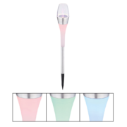 TALNA VBODNA SOLARNA LED SVETILKA 550 mm 2X0,06W RGB