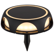 TALNA VBODNA/STENSKA SOLARNA LED SVETILKA fi 140 mm 1,2W 3000K IP65