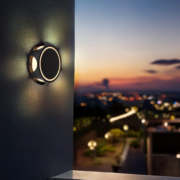 TALNA VBODNA/STENSKA SOLARNA LED SVETILKA fi 140 mm 1,2W 3000K IP65