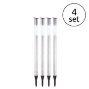 TALNA VBODNA SOLARNA LED SVETILKA 700 mm 4X0,06W 11000K SET ŠTIRIH SVETILK