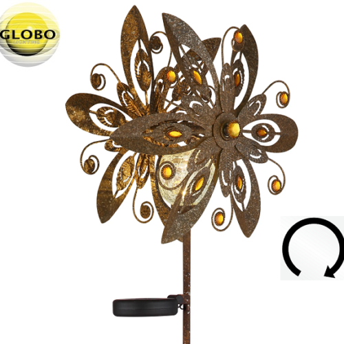 solarna-vrtna-vbodna-led-svetilka-veternica-rjava