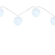 SOLARNI LED LAMPIONČKI 3 METRE 10X0,06W 6000K BELI