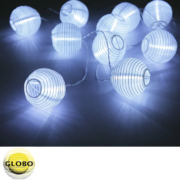 SOLARNI LED LAMPIONČKI 3 METRE 10X0,06W 6000K BELI