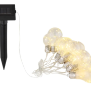 SOLARNA LED VERIGA 1,8 METRA 10X0,06W 3000K