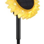 TALNA VBODNA SOLARNA LED SVETILKA fi 130 mm 8X0,06W 3000K SONČNICA