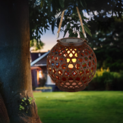 NAMIZNA/VISEČA SOLARNA LED SVETILKA 360 mm 12X0,024W 1800K