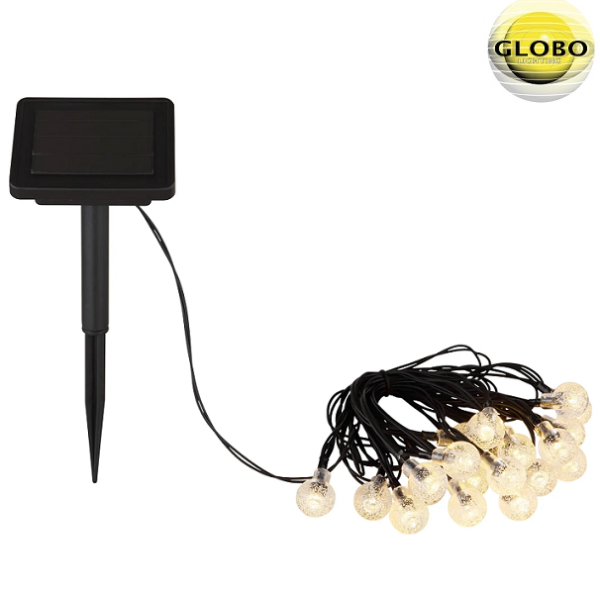 SOLARNA LED VERIGA 2,8 METRA 20X0,06W 2700K