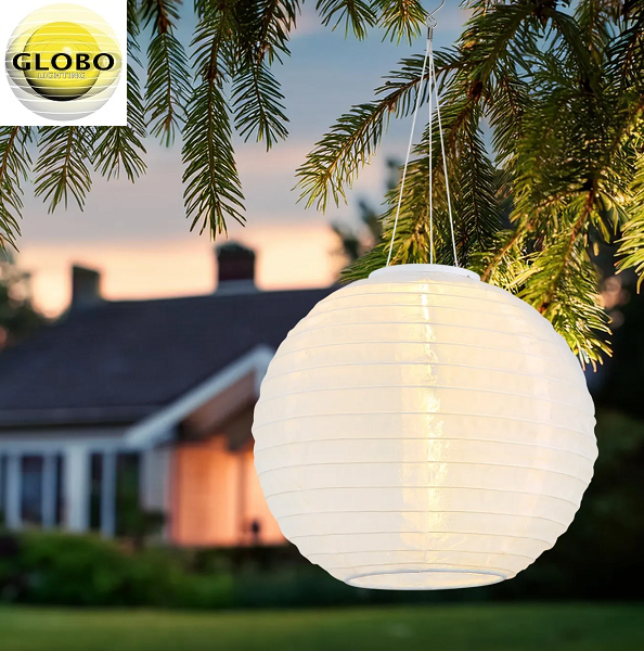 SOLARNI LED LAMPION fi 300 mm 0,06W 3000K V DVEH BARVAH