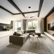 VISEČA LED SVETILKA fi 600 mm 36W 3000K