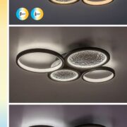 ZATEMNILNA LED SVETILKA ARANIS 40W 3000K DO 6500K Z DALJINSKIM UPRAVLJANJEM