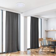 LED SVETILKA ALENZO fi 305 mm 18W 3000K DO 6000K BELA ALI ČRNA IP44