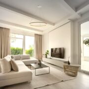 VISEČA LED SVETILKA fi 600 mm 22W 3000K V TREH BARVAH