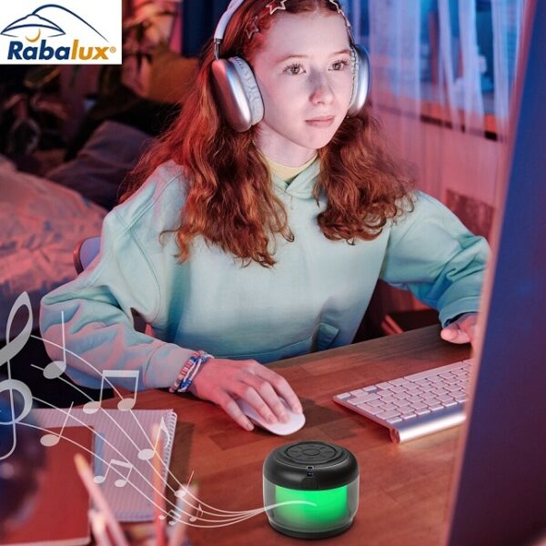 AKUMULATORSKA NAMIZNA BLUETOOTH RGB LED SVETILKA RADELIA