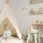 OTROŠKA INDIREKTNA STENSKA LED SVETILKA HEDGY fi 120 mm 9W 3000K DO 6000K