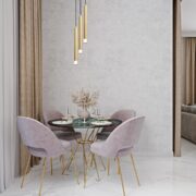 VISEČA SVETILKA RAMIRA 3XG9 V DVEH BARVAH