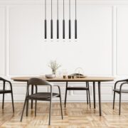 VISEČA SVETILKA RAMIRA 6XG9 V DVEH BARVAH