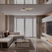 ZATEMNILNA LED SVETILKA TANELI 700 mm 70W 3000K DO 6000K Z DALJINSKIM UPRAVLJANJEM