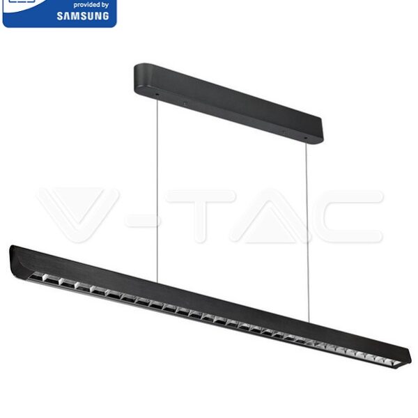 VISEČA LINIJSKA LED SVETILKA 1227 mm 36W 3000K DO 6500K SAMSUNG DIODE V ŠTIRIH BARVAH