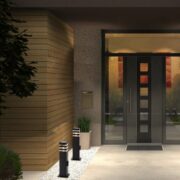 VRTNI STEBRIČEK Z VTIČNICO ANKARA 440 mm E27 12W IP44