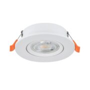 VGRADNA LED SVETILKA BARRANCO fi 90 mm 4,5W IP44 V TREH BARVAH