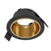 ZATEMNILNA VGRADNA LED SVETILKA YEBRA fi 87 mm 4,8W 2700K DO 6500K IP44 V DVEH BARVAH