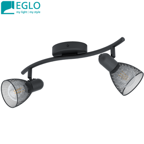 dvojni-retro-vintage-reflektor-črni