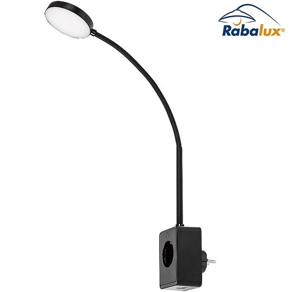 ZATEMNILNA TOUCH LED SVETILKA ZA V VTIČNICO TIVRO 4W 3000K DO 6000 Z VTIČNICO IN USB+USB C