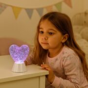 DEKORATIVNA NAMIZNA BATERIJSKA/USB RGB LED SVETILKA SPARKLY