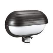 STENSKA SENZORSKA SVETILKA DS220 1XE27 IP44 BELA ALI ČRNA