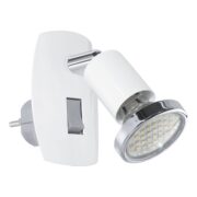 LED SVETILKA ZA V VTIČNICO MINI GU10 2,8W 3000K V DVEH BARVAH